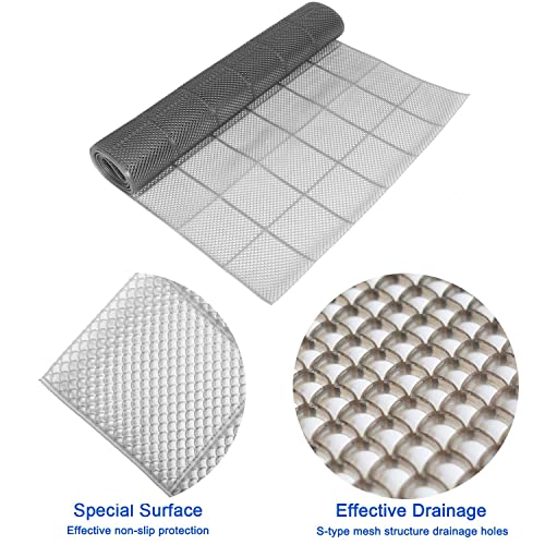 Nisorpa 3x13 Ft Drainage Floor Mat Pool Mats for Floor 0.16'' Thick by Nisorpa - Image 2