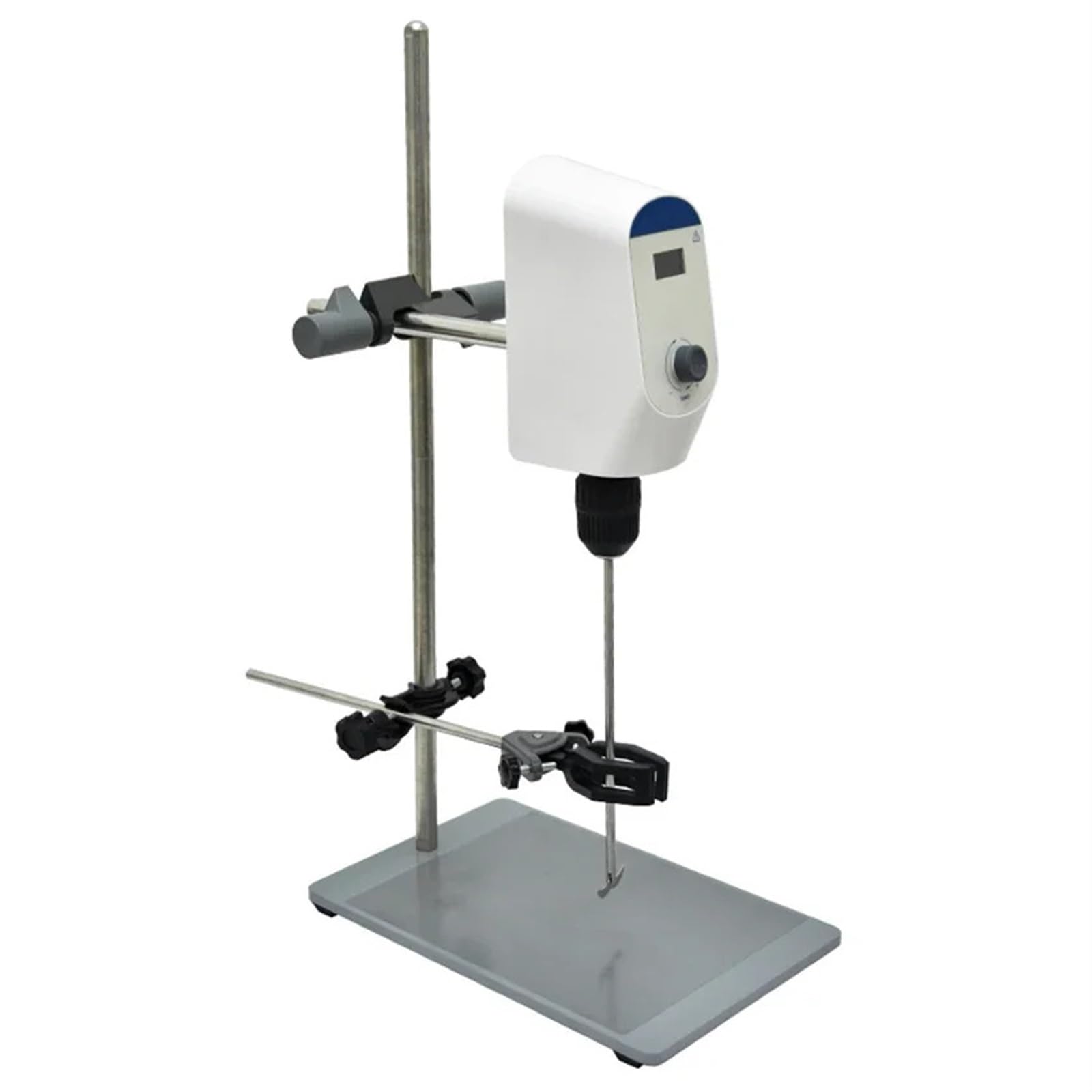 Agitatore da laboratorio Agitatore elettrico Agitatore a soffitto con display digitale Attrezzatura for miscelazione da laboratorio 20/40/60L Capacità di miscelazione 100-2000 giri/min(40L)