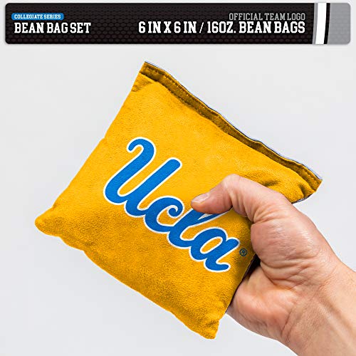 Image of NCAA College Dual Sided Bean Bags by Wild Sports, 8 Count, Premium Toss Bags for Cornhole Set - Great for Tailgates, Outdoors, Backyard