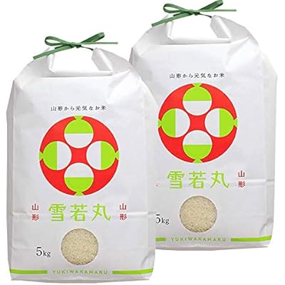 令和7年 山形県産 雪若丸 玄米 5kg×2袋