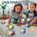 Lehoo Castle Toys for 1 2 3 Year old Boys, Elephant Cars Toddler Baby Toys, 1st Birthday Gifts for Boys Age 1 2 3 - Image 6