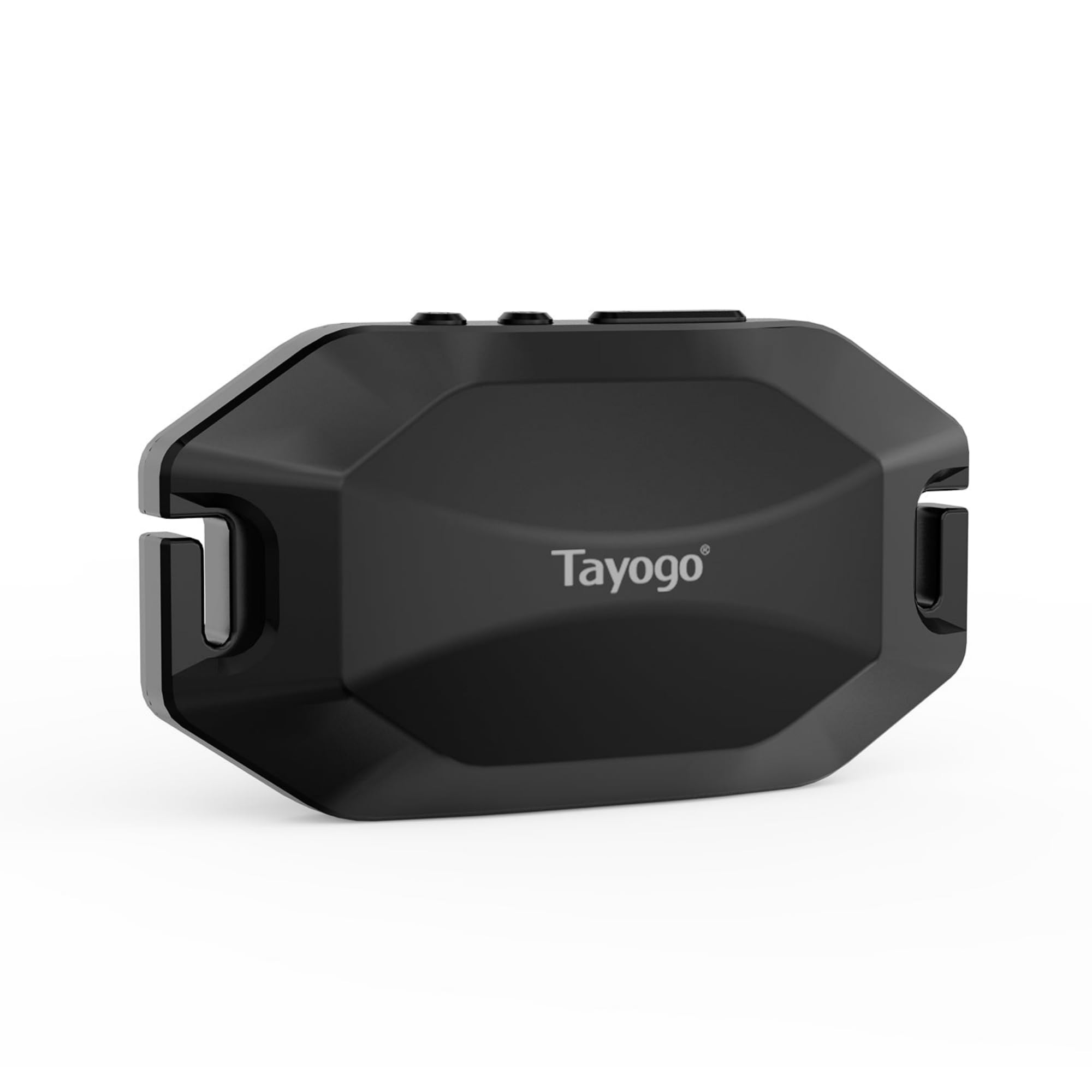 Tayogo Rock Pro Auriculares de Conducción Ósea Impermeables, 4 en 1 Abiertos para Natación, Running y Deporte con Bluetooth, MP3, Radio FM y Modo de Recepción (Negro)