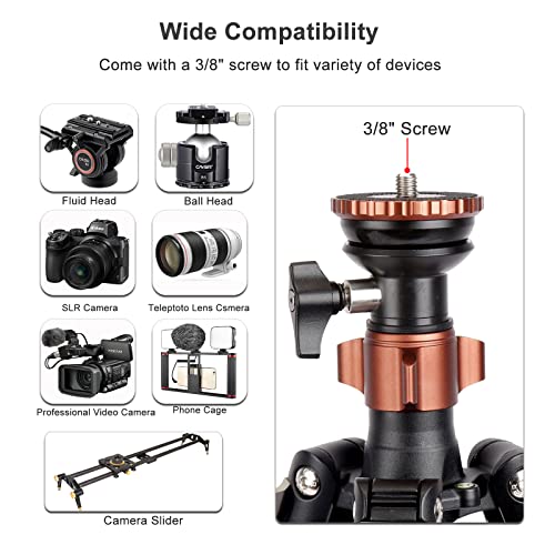 Cayer Camera Tripod Leg, 71 Inches Foldable Aluminum Tripod & Monopod Compatible With Video Head, Max Load 33Lb Compatible With Dslr Camera, Video Camcorder #TOP4