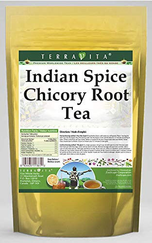 Té de raíz de achicoria de especias indias (50 bolsitas de té, ZIN 569783)