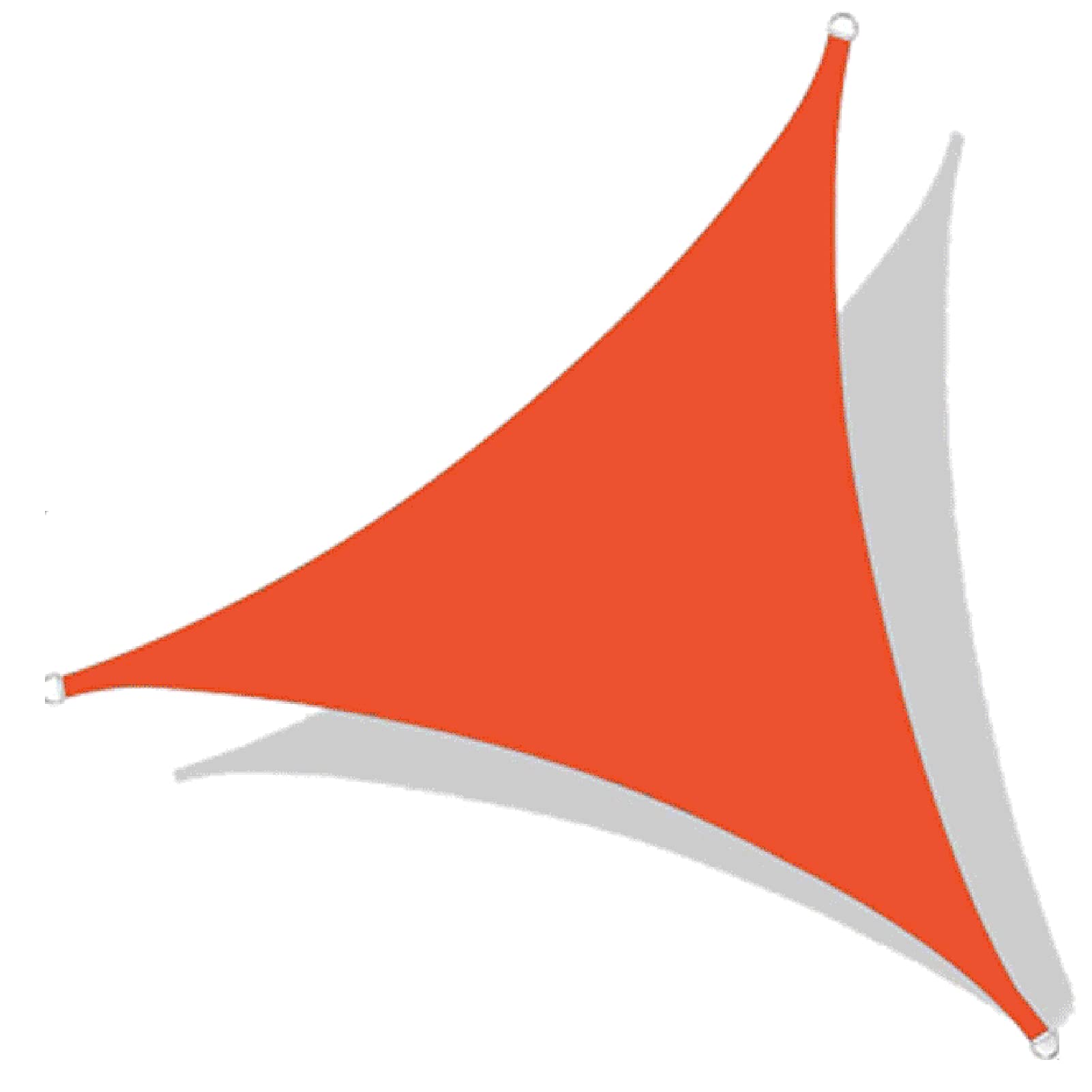 Voile d'ombrage triangulaire haut de gamme auvent terrasse