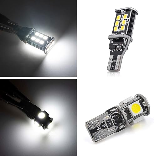 Miniatura 8 de Kit de 7 bombillas LED blancas para interiores 2022 – Subaru BRZ Toyota GR86 4th Super Bright 6000K Bombillas LED interiores Mapa Domo Puerta Freno