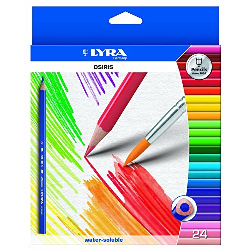 Lyra Kredki trójkatne Osiris sztuki 24