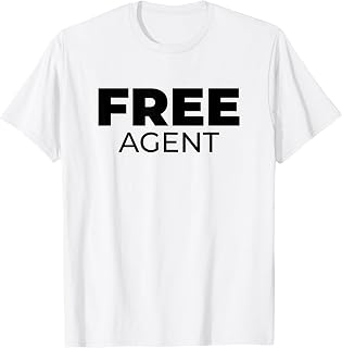 Free Agent - Funny Unemployment Sarcastic T-Shirt