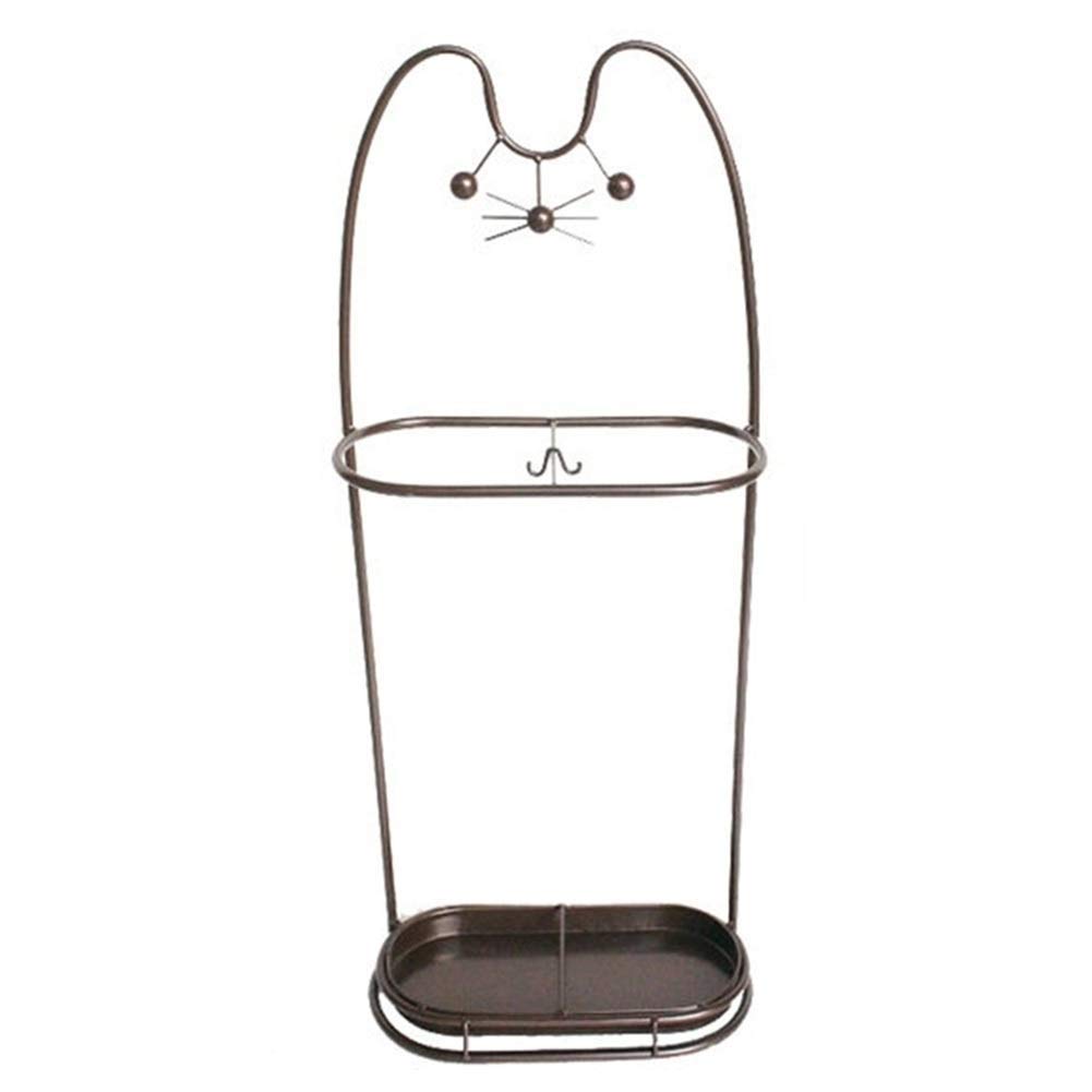 Porte-parapluie créatif en métal anti-gouttes pour éliminer l'eau stagnante sur vos sols d'entrée