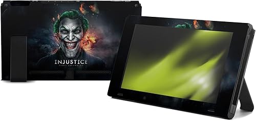 Miniatura 2 de Head Case Designs Officially Licensed Injustice Gods Among Us Joker Key Art Vinyl Sticker Gaming Skin Decal Cover Compatible with Nintendo Switch