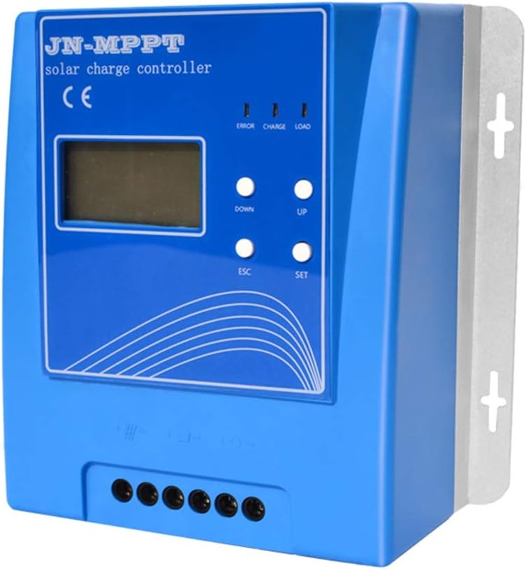 YAOSHI-controlador MPPT Solar Charge Controller 12V/24V/48V Auto 10A-40A Solar Panel Battery Regulator with Max150V PV Input LCD Display (Color : 40A)