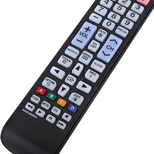 Tv Remote Control Replacement For Samsung Aa59-00600A, Smart Tv Remote Control Aa59-00600A Fit For Samsung Smart Lcd Led Tv #TOP5