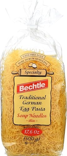 Bechtle - Fideos de sopa de pasta de huevos tradicionales alemanes 176 oz paquete de 2