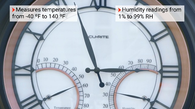 acurite 24 inch outdoor clock