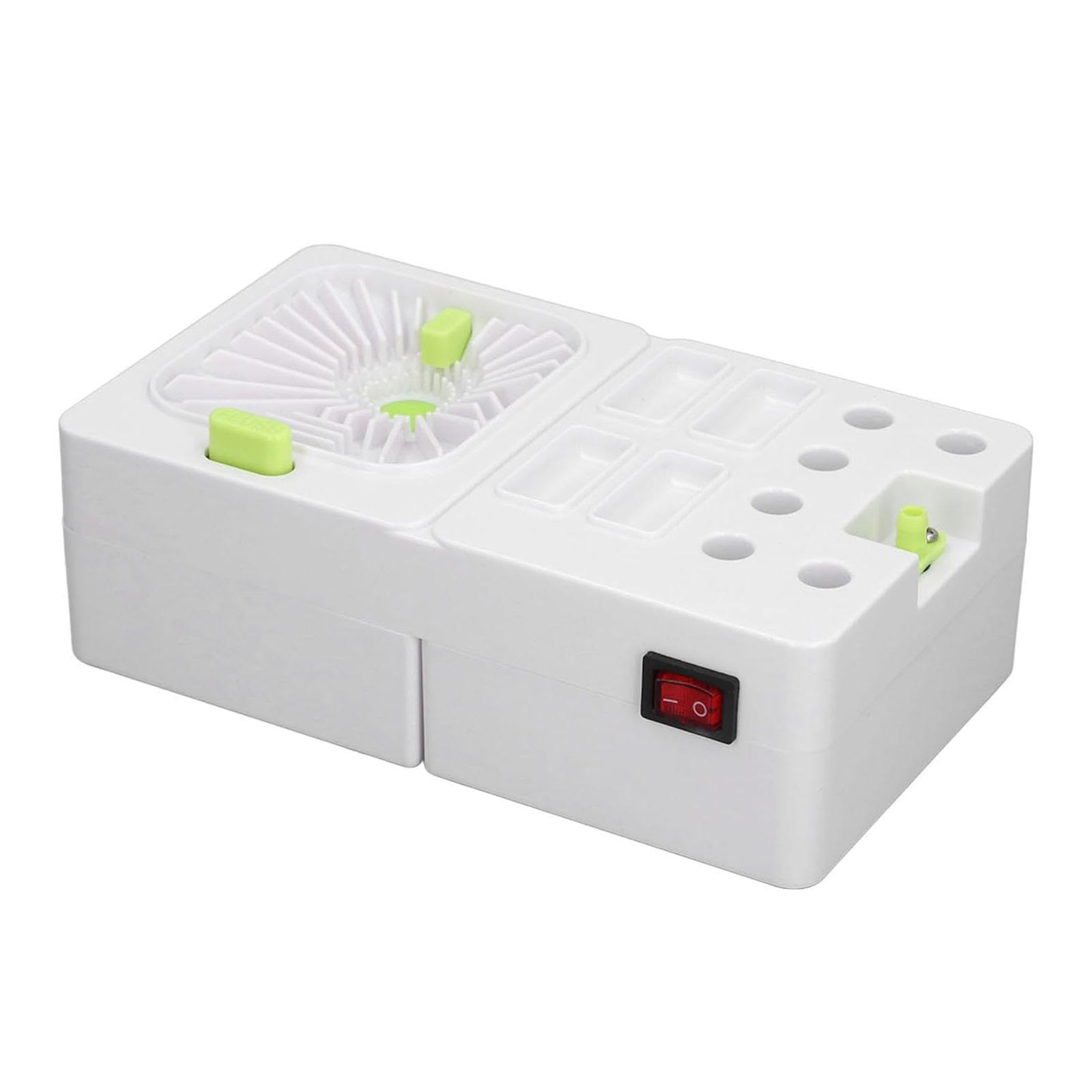 Tachiuwa Brush Cleaner Paint Brush Washer Electric Brush Rinser with Color Palette Paint Cleaning Tool for Drawing Picture Men Adults