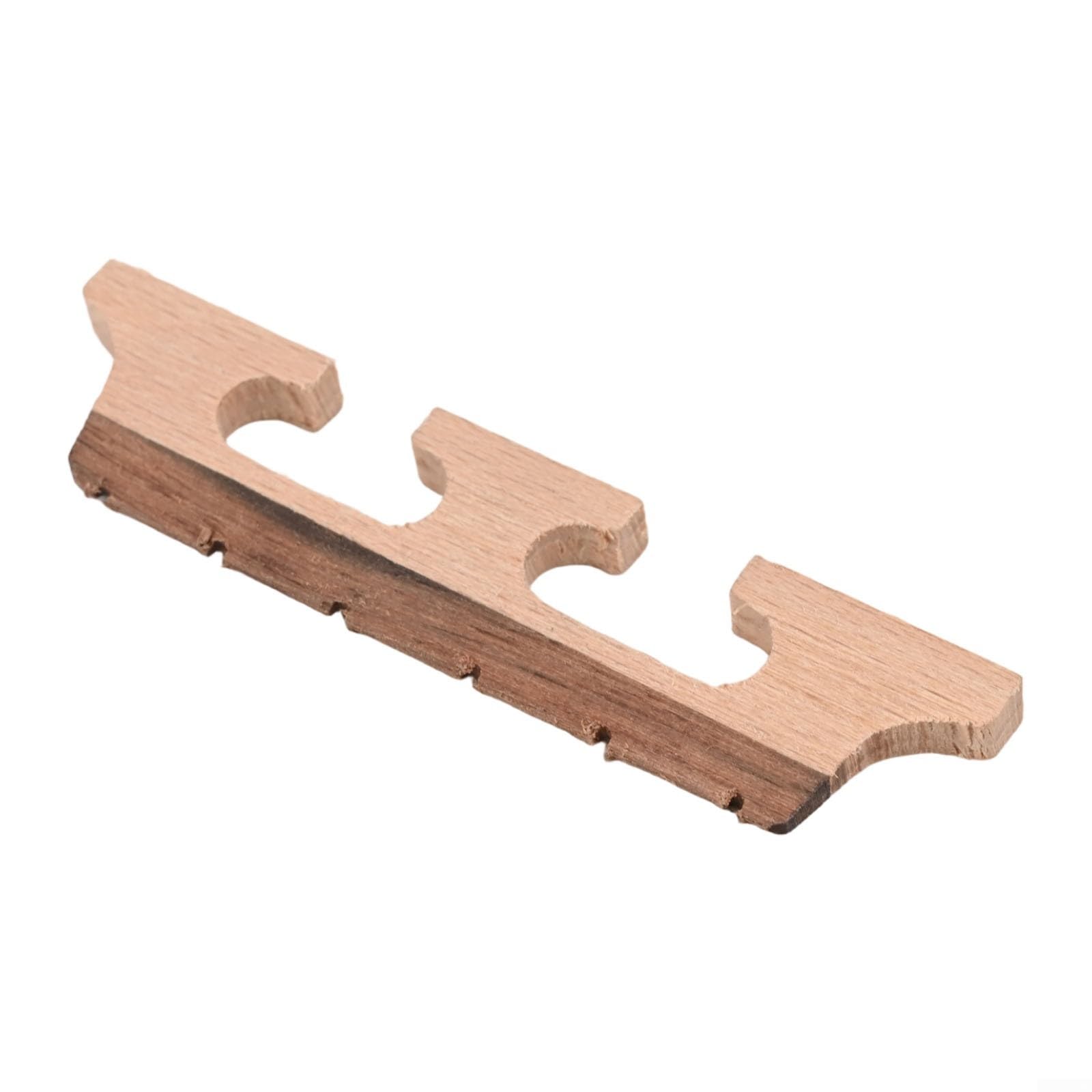 Chevalet de banjo en bois pour banjo à 4, 5, 6 cordes, fabriqué en érable et ébène, selle prédécoupée pour une transmission claire et une performance stable (6 cordes)
