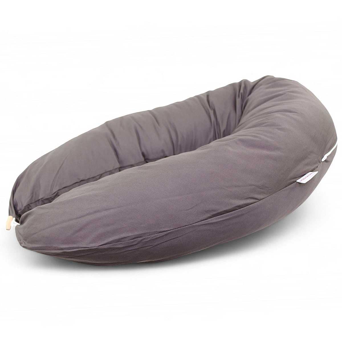 HOBEA-Germany Funda de Almohada de Lactancia para Cojines de Lactancia 190cm diseños (Muselina Topo) — view 100