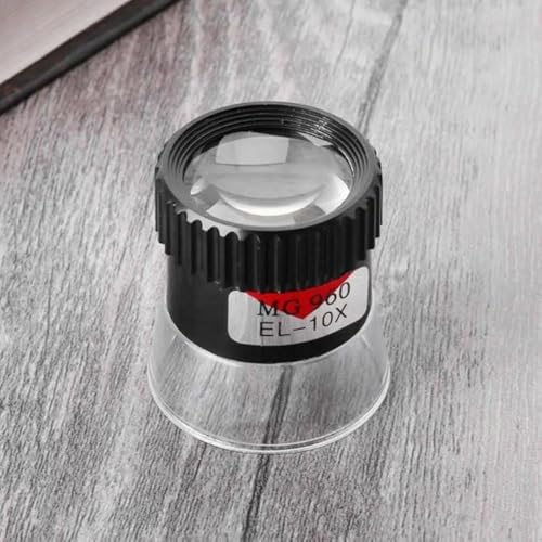 10X Monocular Magnifying Glass Loupe Lens Map Eye Magnifier Jewelry Repair Tool Visual Impairment Aids
