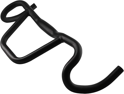 Miniatura 3 de WEERAS Manillar de gota de bicicleta de aleación de aluminio tubo redondo de grava manillar 31.8 de diámetro, 16.535 in-20.472 in, 0.787 in altura