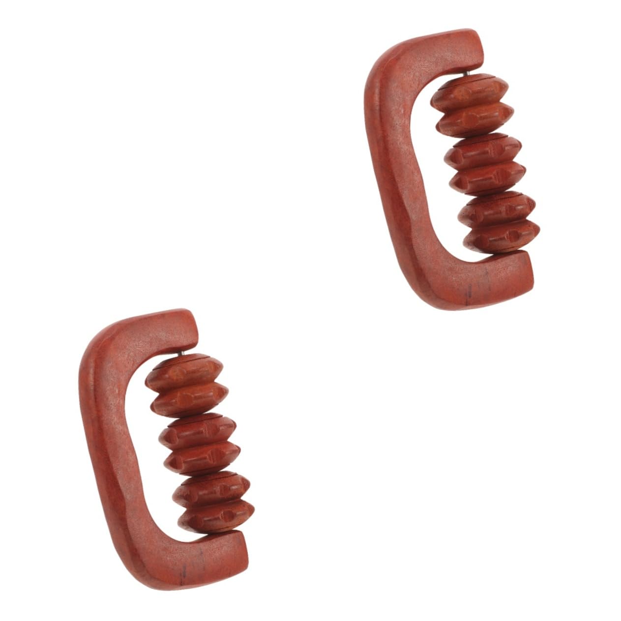 BESTYASH 2 Pezzi Massaggiatore in legno posteriore massaggiatore per il mal di schiena massaggiante per massaggio alla schiena Massager strumenti di massaggio Di legno