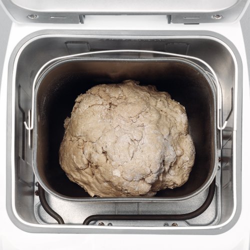 Baking pan with dough inside