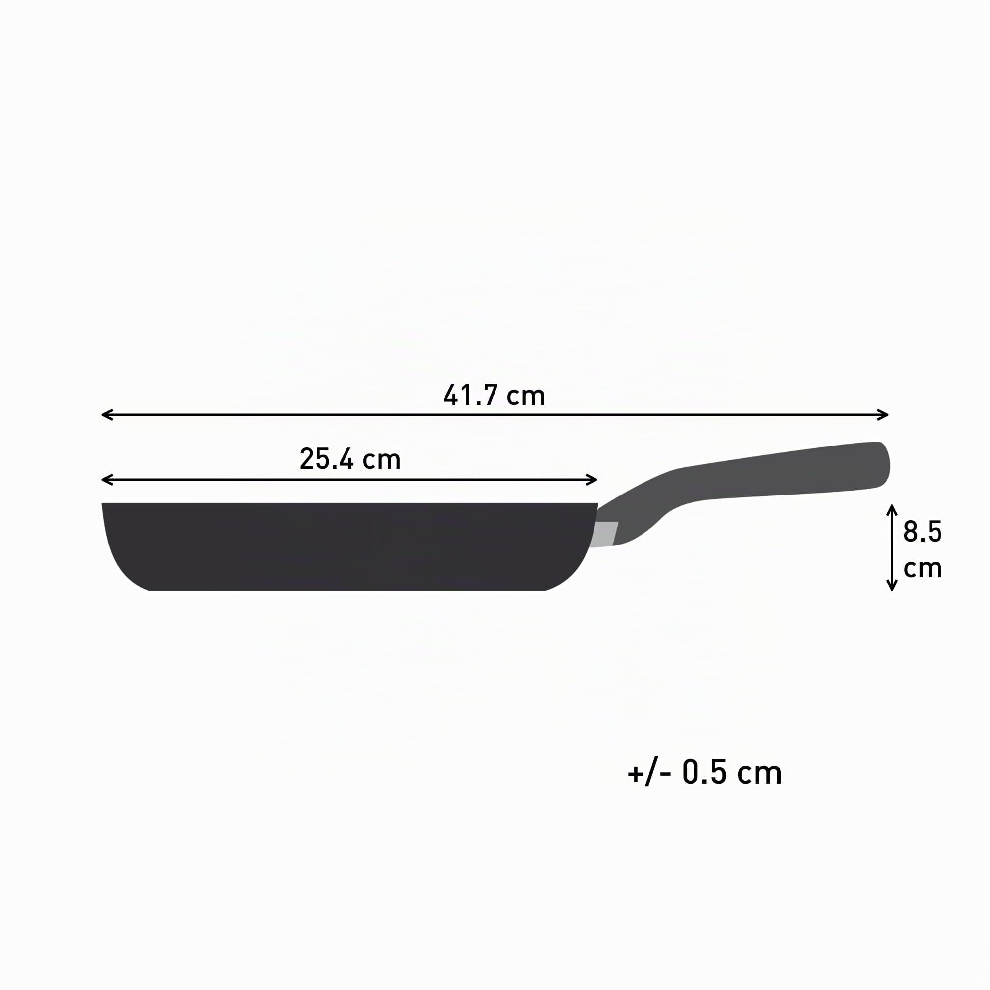 Tefal Duetto On, Poêle 24cm, Inox de qualité supérieure, Garantie de 10ans, Résultats croustillants