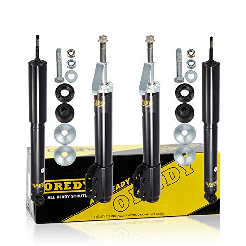 OREDY Front & Rear Shocks Absorbers Suspension Kit Replacement for 1994-2004 Ford Mustang - 344433