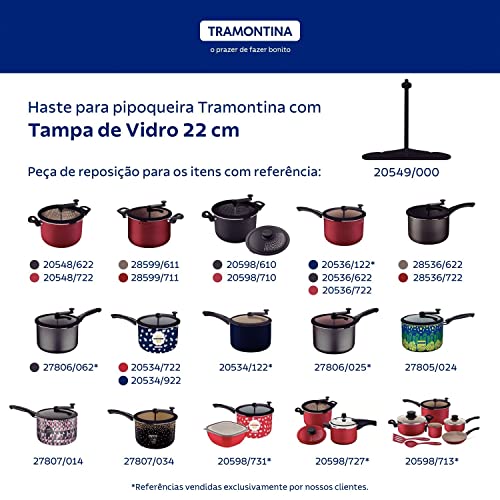 HASTE PARA PIPOQUEIRA 22CM