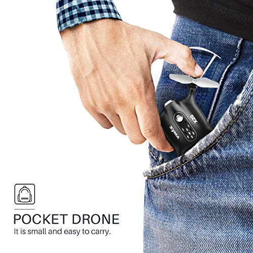 Syma X20-Black 2.4 Ghz Mini Micro Rc Drone, Black #TOP1