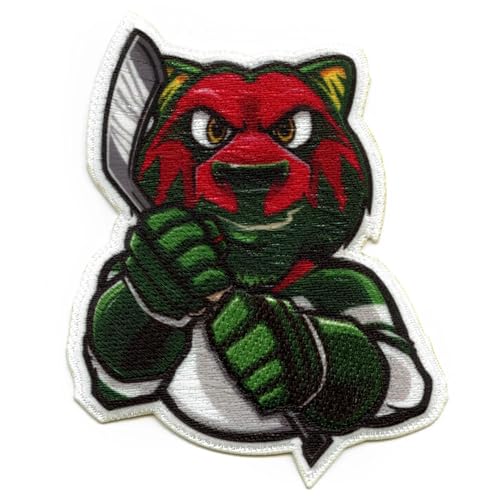 Minnesota Wild Animal FotoPatch Mascot Hockey Parody Embroidered Iron On