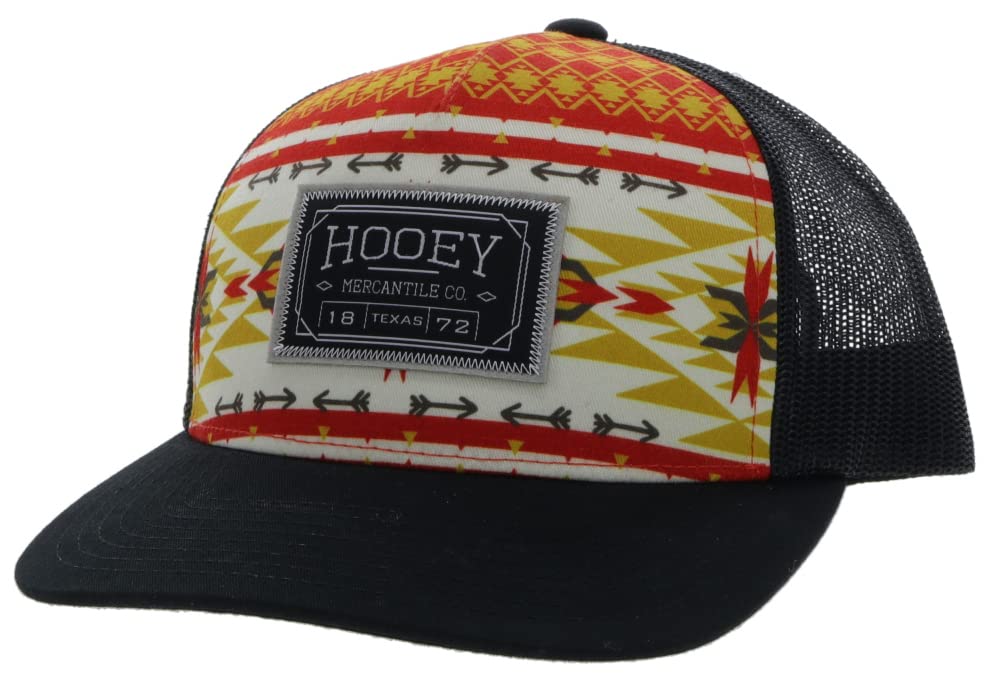HOOEYDoc Adjustable Mesh Back Trucker Hat with Logo Patch