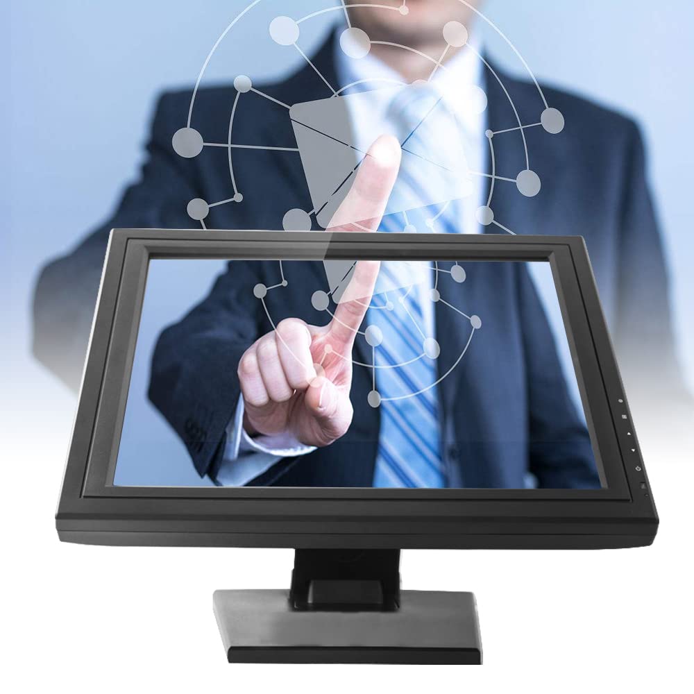 System POS de 17 Pulgadas, Caja registradora de Pantalla táctil, Monitor táctil POS LCD, Monitor táctil 1280 x 1024, quiosco, Restaurante, Bar