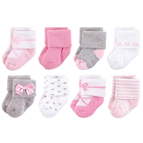 Image of Little Treasure Baby Girls' Newborn Socks