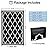 OutdoorLines Outdoor Reversible Rugs for Patio 4x6 ft - Outside Plastic Carpet, Stain & UV Resistant Portable RV Mat, Straw Rug for Camping, Backyard, Deck, Picnic, Porch Moroccan Black & White