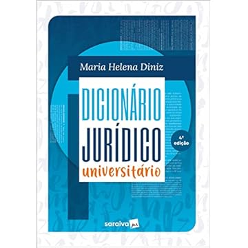 Capa do livro Dicionário Jurídico Universitário - 4ª edição 2022