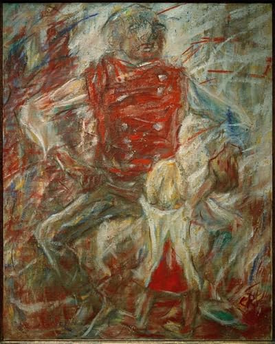 Affiche Christian Rohlfs Expérience de danse impression d'art mural pour bureau 60x90cm