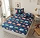 Damier Kinder Spannbettlaken 140x200cm Cartoon Auto Cars Muster Spannbetttuch Weiche Microfaser Kids Jungen Bettlaken geeignet für Matratzen bis 30cm