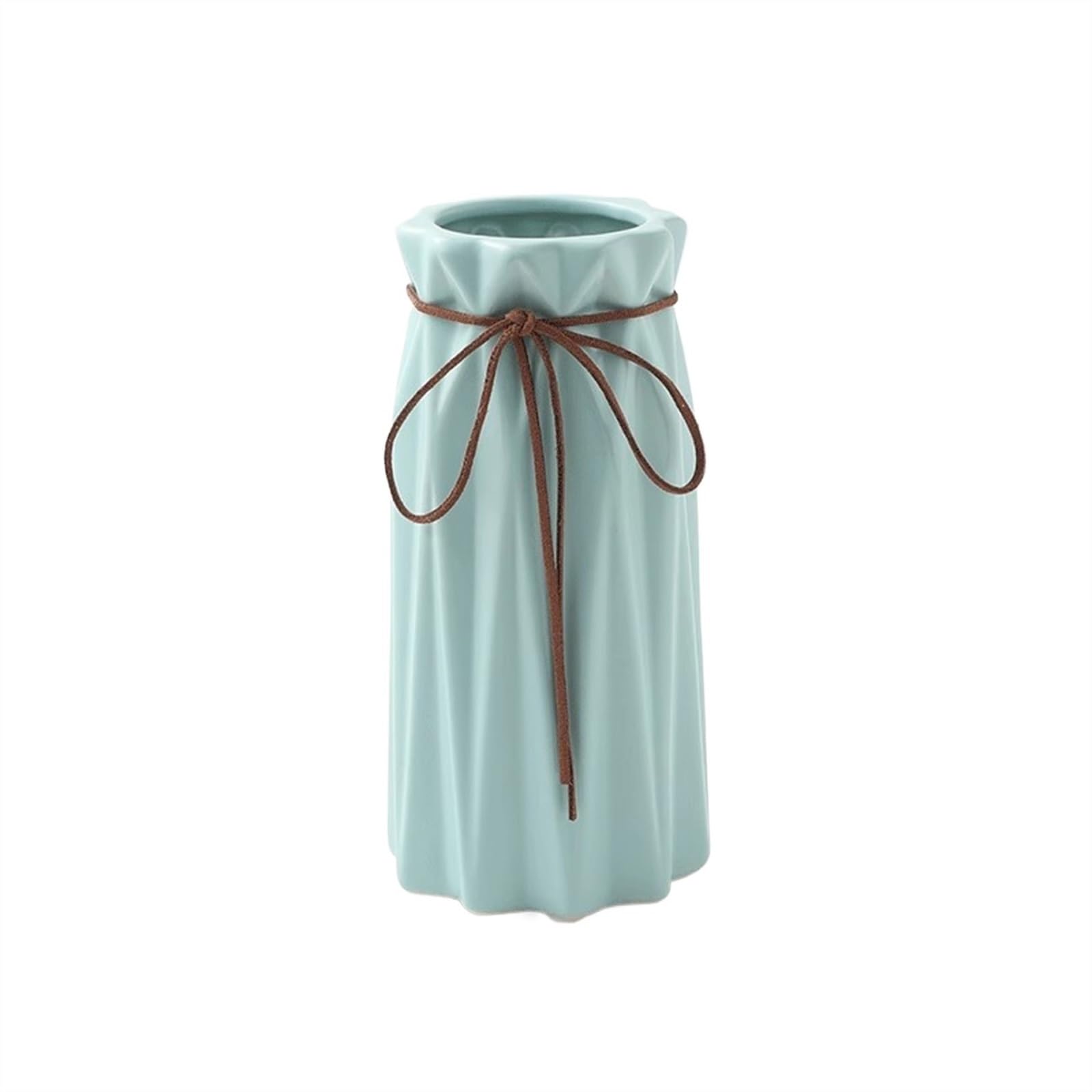 Bzgpmfud Bule Vase Desktop Flower Modern Ceramic Small Creative And Minimalist Decoration For Living Room Desktop Dry Arrangement Ornaments(Bule)