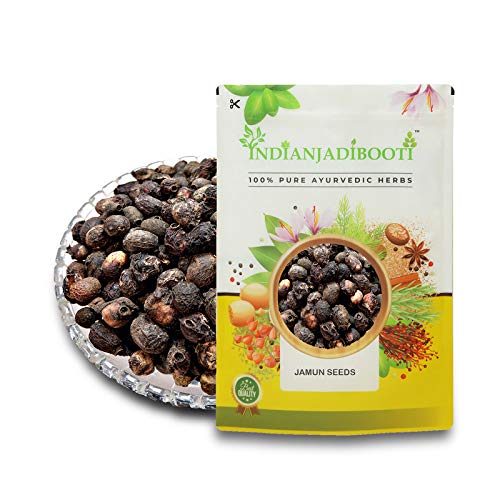 IndianJadiBooti Jamun Seeds Guthali, 250 Grams Pack Cover