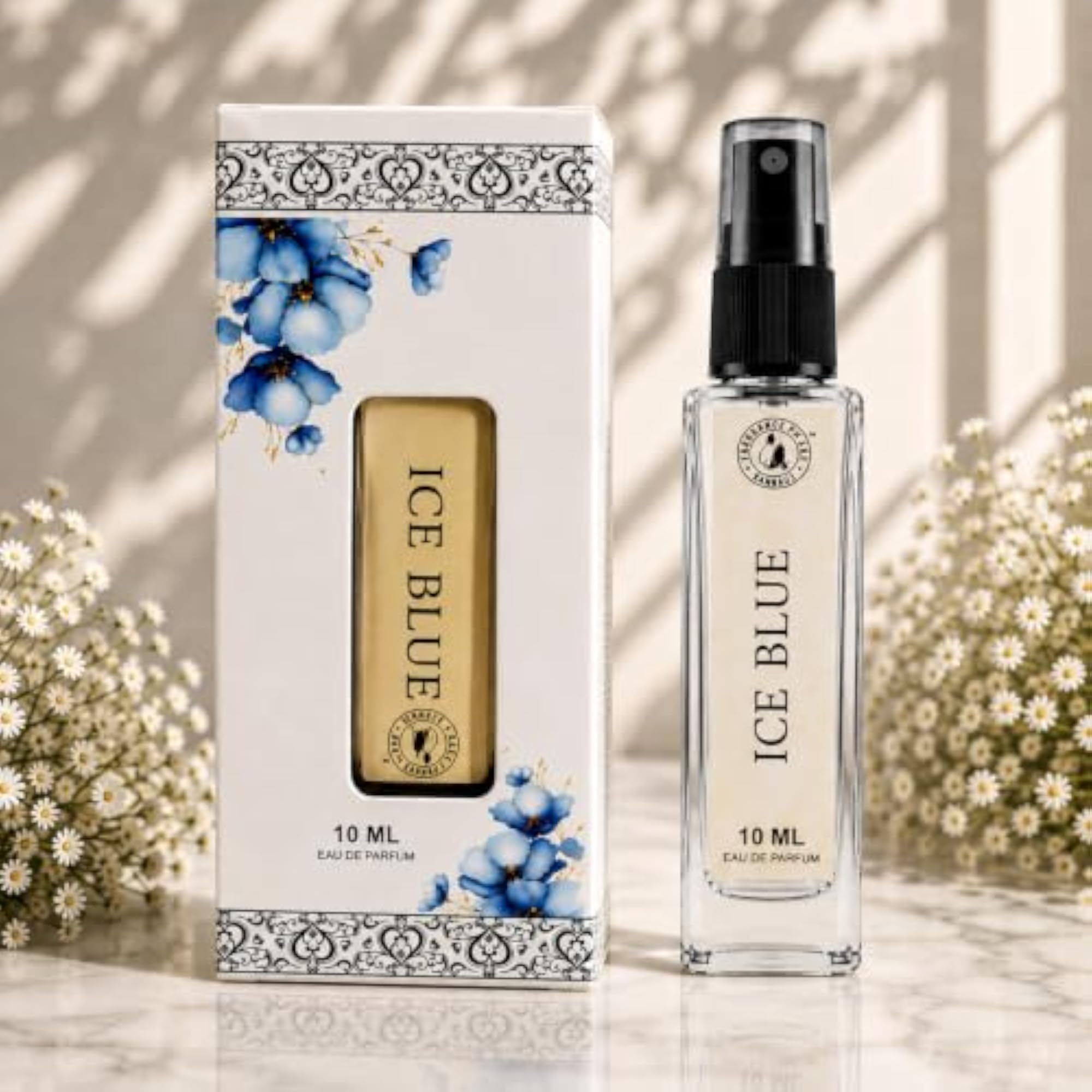 Ice Blue Eau De Parfum 10ml, Fresh Aquatic Aroma