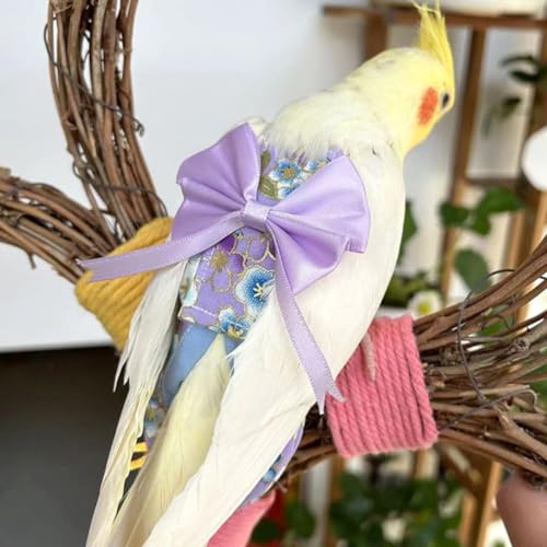 Parrot Flight Suits Fraldas, Parrot Flight Suits Fraldas para Periquitos Quaker Calopsitas, Roupas d