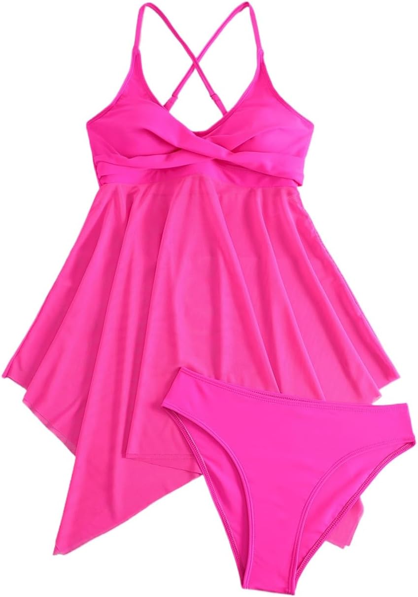 Woman Sheer Mesh Swimsuit, Black Cover Up Halter Wrap Top with Flowy Skirt Sexy Beachwear PQ202202