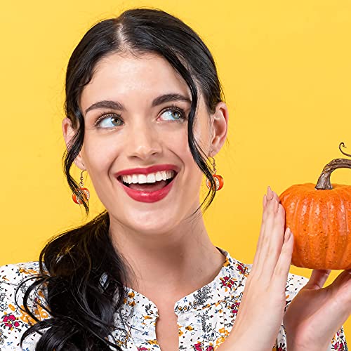 9 Pairs Thanksgiving Earrings Thanksgiving Fall Maple Leaf Dangle Earrings Thanksgiving Pumpkin Drop Earrings Lightweight Thanksgiving Dangle Earrings For Women Girls Autumn Jewelry Accessory #TOP5