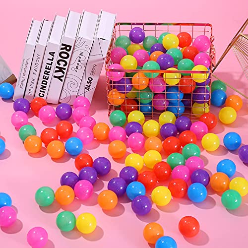 Playmaty Ball Pit Balls - Phthalate Free Bpa Free Colorful Plastic Play Ocean Pool Balls For Kids Swim Pit Fun Toys 100Pcs For Toddlers And Baby Playhouse Play Tent Playpen(Colorful) #TOP4