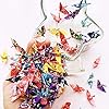 100pcs 1.57" Mini Premade Origami Washi Paper Cranes For Wedding Party Decor & Tea Party Supplies #1