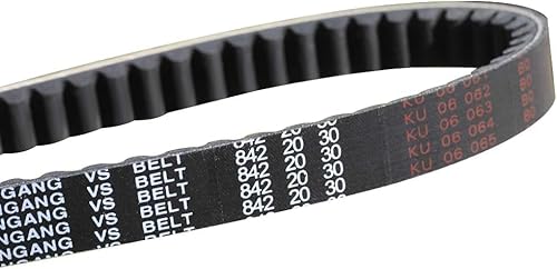 Trkimal 842-20-30 Courroie de transmission CVT pour GY6 125CC 150CC 152QMI/157QMJ ROKETA JMSTAR TAOTAO JONWAY Baja Tank SUNL, TANK, PEACE, Scooter Moped ATV Go Kart