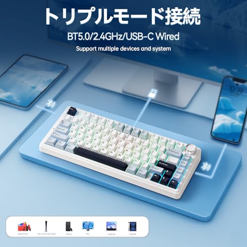 AULA AULA F75 ラピッドトリガー キーボード の商品画像 2