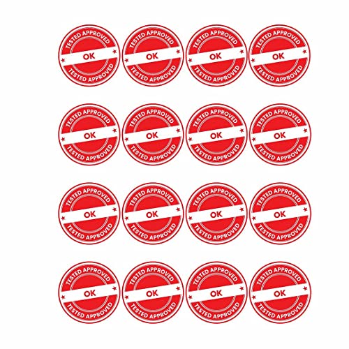 Image of CVANU 5000pcs Quality Checked Mini Sticker in Green Color Round Shape (20 X 20mm) cv2