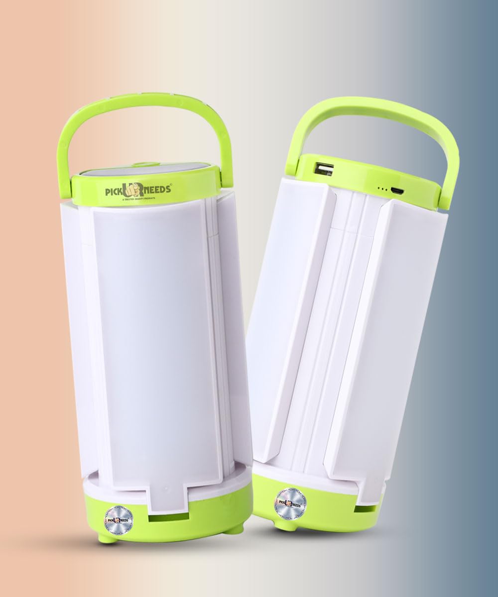 Pick Ur Needs Solar Rechargeable Emergency LED Foldable Floor Lantern Table Lamp Light (Light Green) (B0CCSNL8QC) Amazon Price History, Amazon Price Tracker