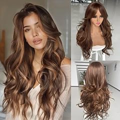 highlight brown mix blonde